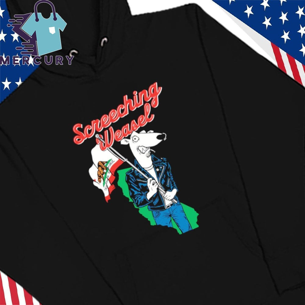 Screeching Weasel California Weasel Shirt