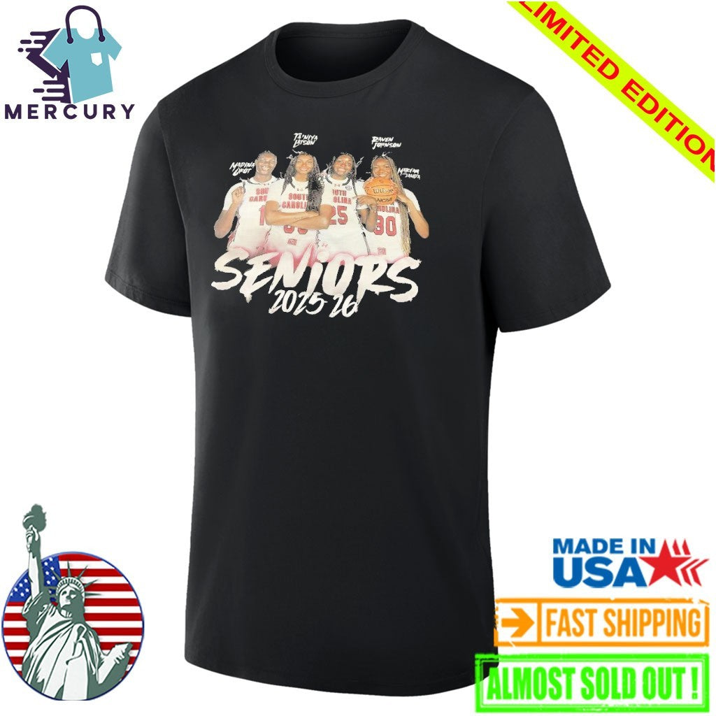 Seniors 2025-2026 South Carolina Women’s Basketball Shirt