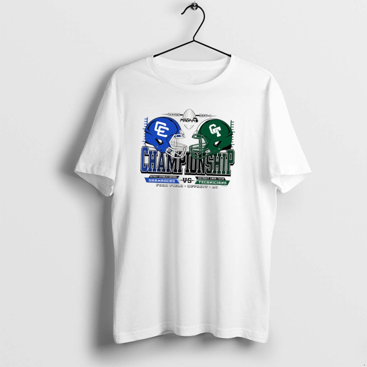 Official Shamrocks Vs Technicians 2025 Mhsaa Football D1 Championship T-Shirts, Hoodie, Sweatshirt | CoreVibeTees.com