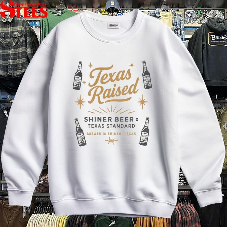 Shiner Beer Texas Raised Texas Standard T-shirts