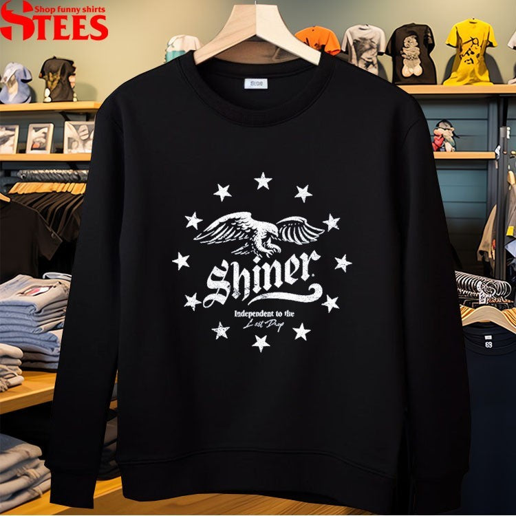 Shiner Independent To The Last Drop All American Eagle T-shirts