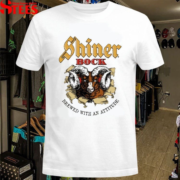 Shiner Rock Brewed With An Attitude T-shirts