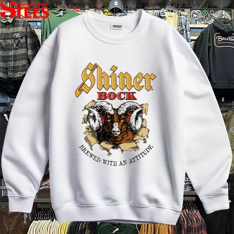 Shiner Rock Brewed With An Attitude T-shirts
