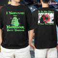 Shrek I Survived The Burbank Butt Sniffer It Is His Duty To Sniff That Booty T-shirts