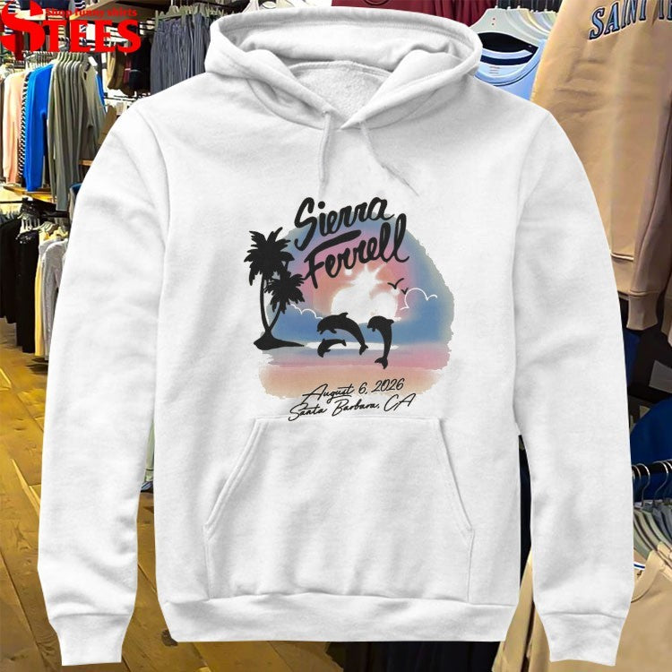 Sierra Ferrell Santa Barbara CA August 6 2026 Dolphins T-shirts