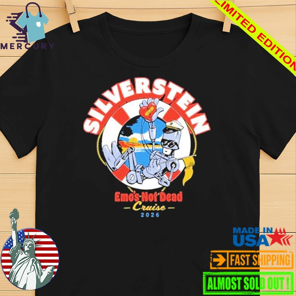 Silverstein Emo’s Not Dead Cruise 2026 Shirt