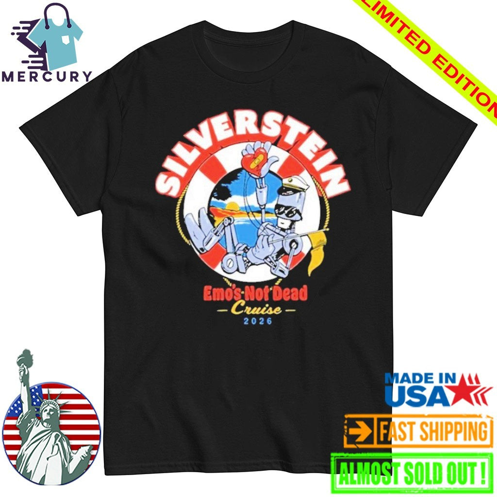Silverstein Emo’s Not Dead Cruise 2026 Shirt