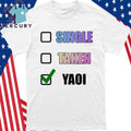 Single Taken Yaoi Check Shirt