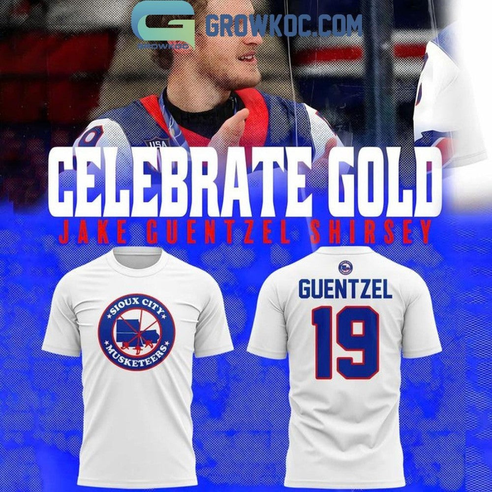 Sioux City Musketeers 2026 Jake Guentzel Shirt