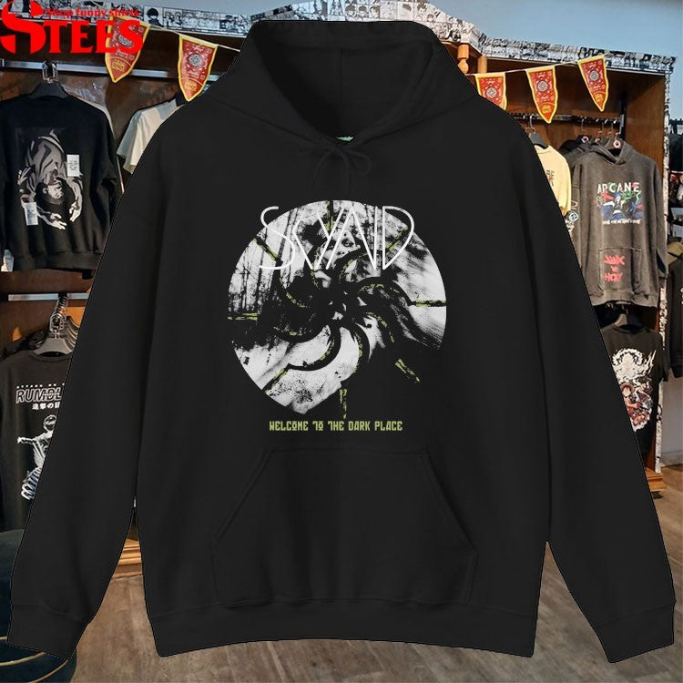 Skynd Welcome To The Dark Place Sickle Circle T-shirts