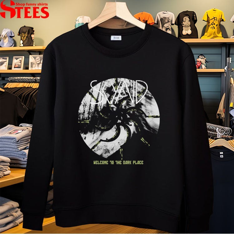 Skynd Welcome To The Dark Place Sickle Circle T-shirts