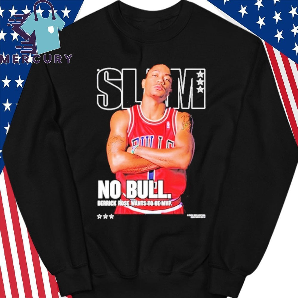Slam Legend No Bull Derrick Rose Wants To Be MVP 2026 Shirt
