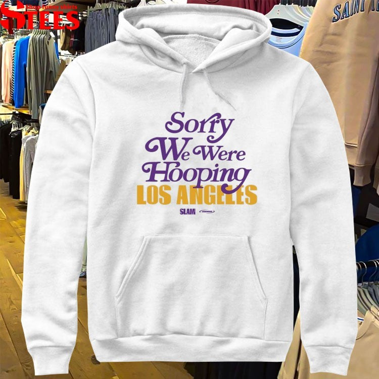 Slam X Seen Sorry We Were Hooping Los Angeles T-shirts