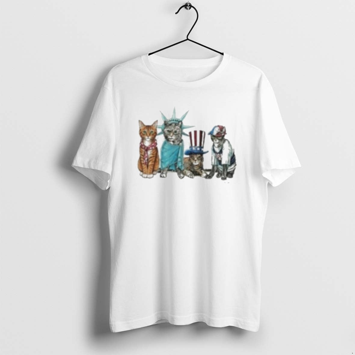 Official Snl Josh Oconnor Patriotic Usa Cats T-Shirts, Hoodie, Sweatshirt | CoreVibeTees.com