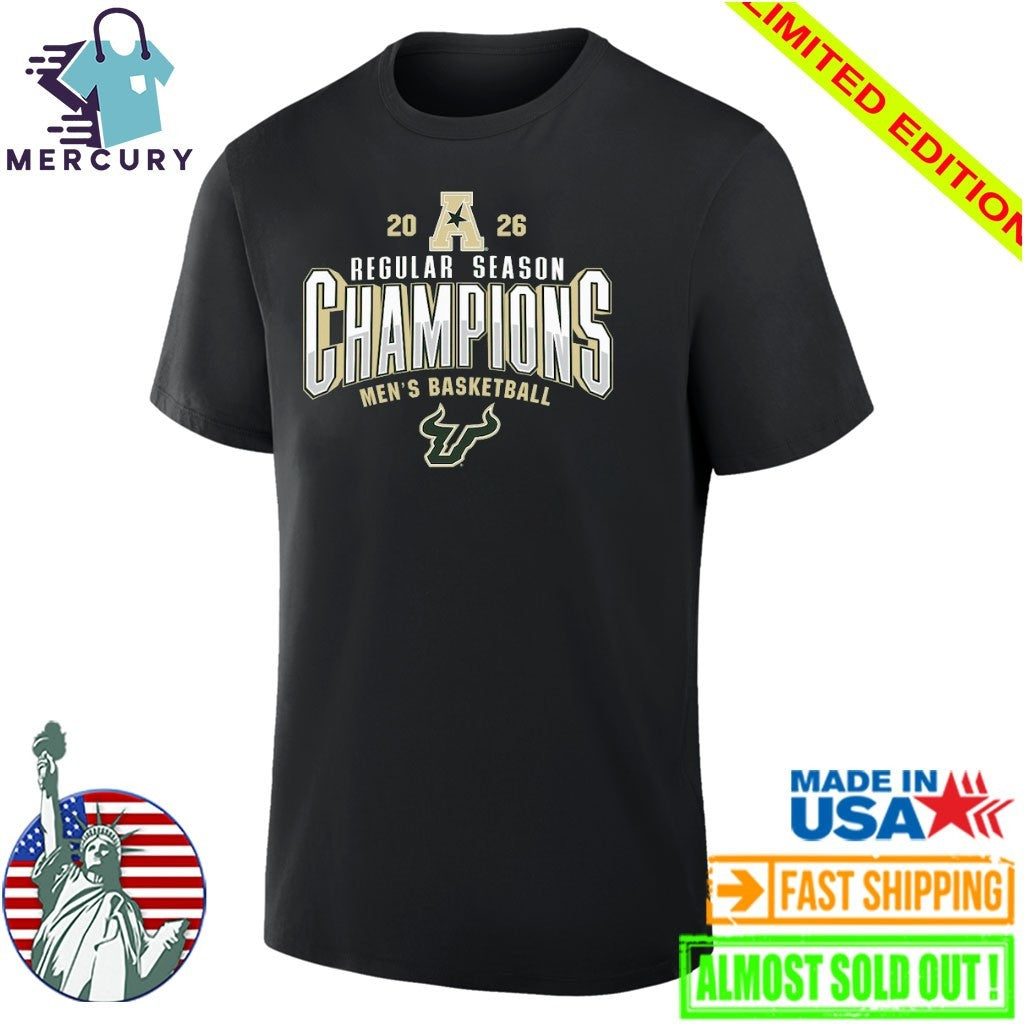 South Florida Bulls 2026 AAC Men’s Basketball Regular Season Champions Shirt