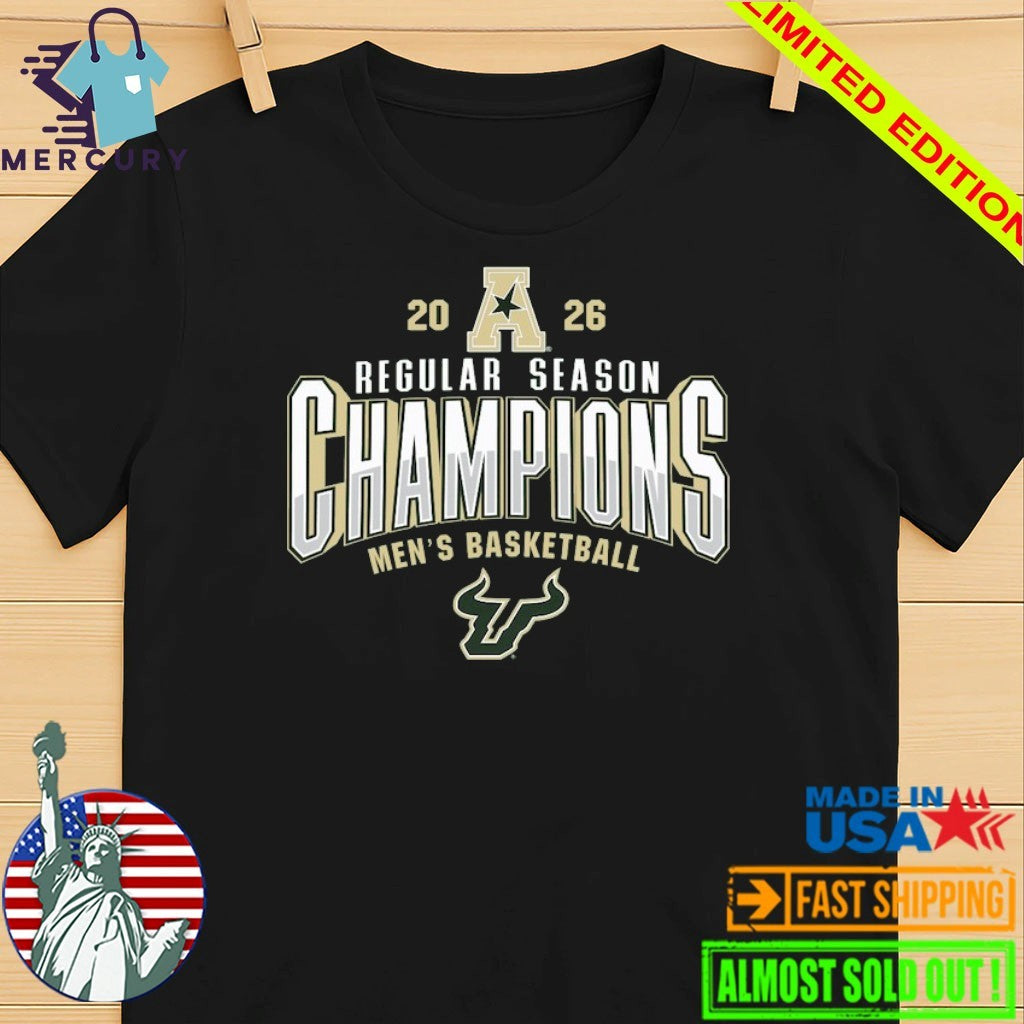 South Florida Bulls 2026 AAC Men’s Basketball Regular Season Champions Shirt