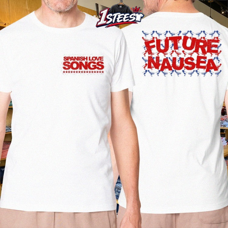 Spanish Love Songs Future Nausea Flock Camera T-shirts