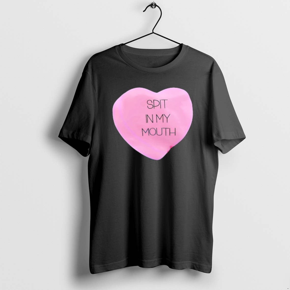 Official Spit In My Mouth Valentine Heart T-Shirts, Hoodie, Sweatshirt | CoreVibeTees.com