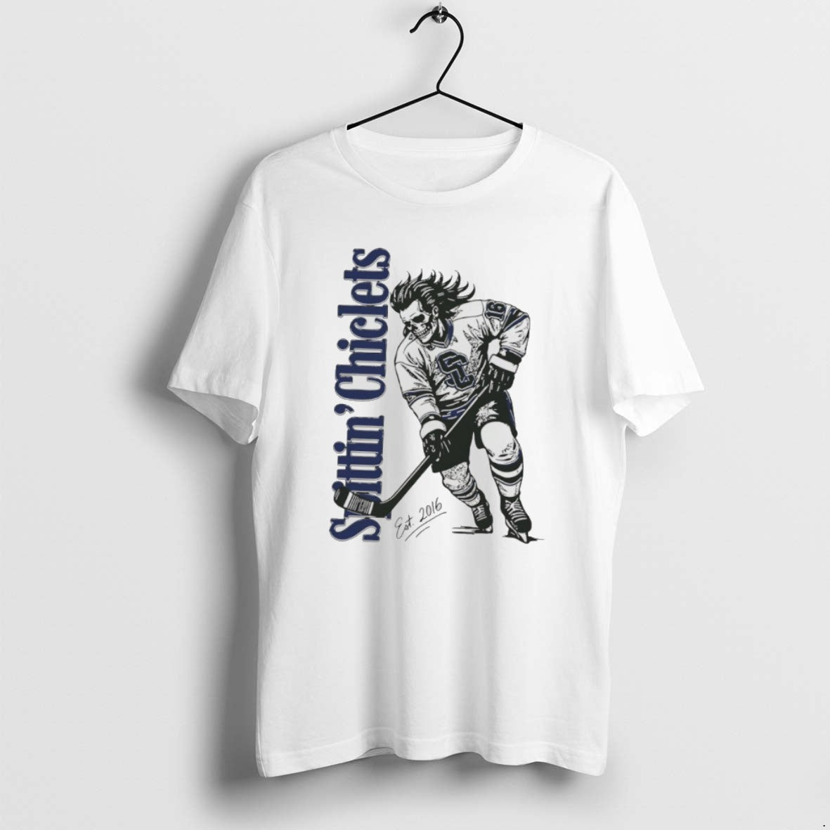 Official Spittin Chiclets Skullet Vertical Hockey T-Shirts, Hoodie, Sweatshirt | CoreVibeTees.com