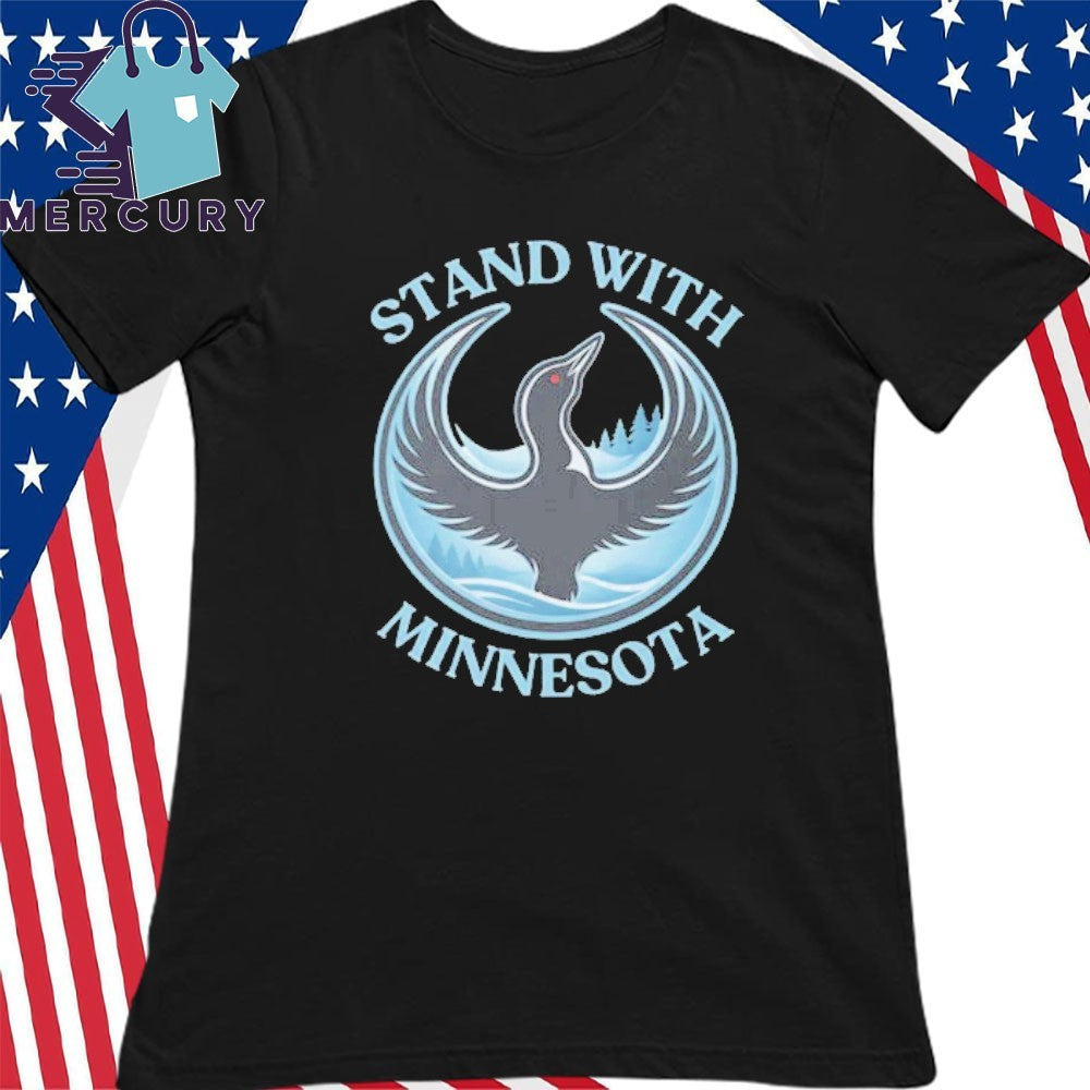Stand With Minnesota State Bird Shirt