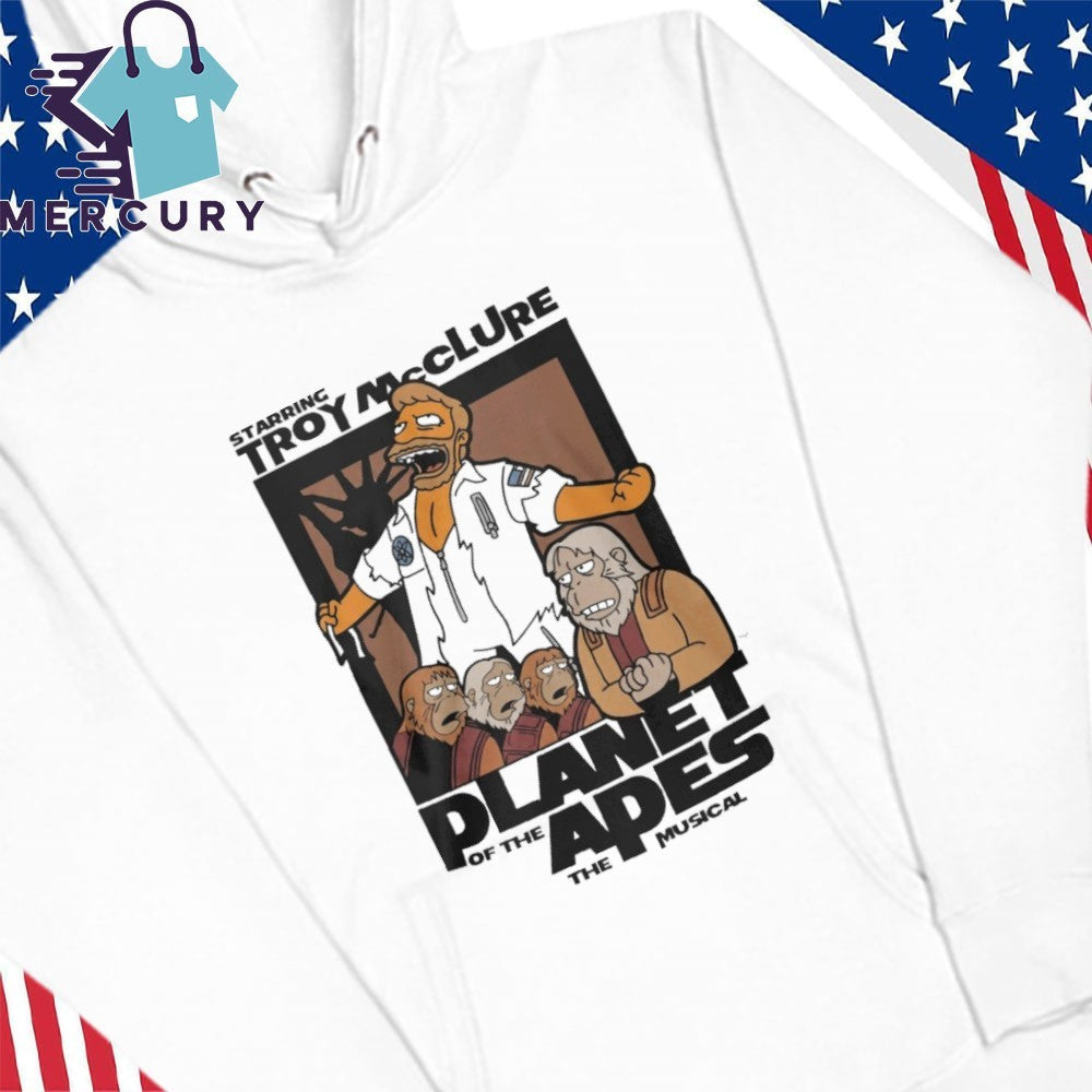 Starring Troy Mcclure Planet Of The Apes The Musical Shirt