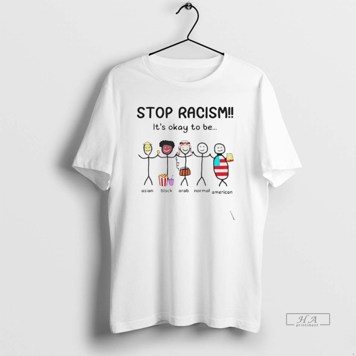 Official Stop Racism Its Okay To Be T-Shirts, Hoodie, Sweatshirt | CoreVibeTees.com