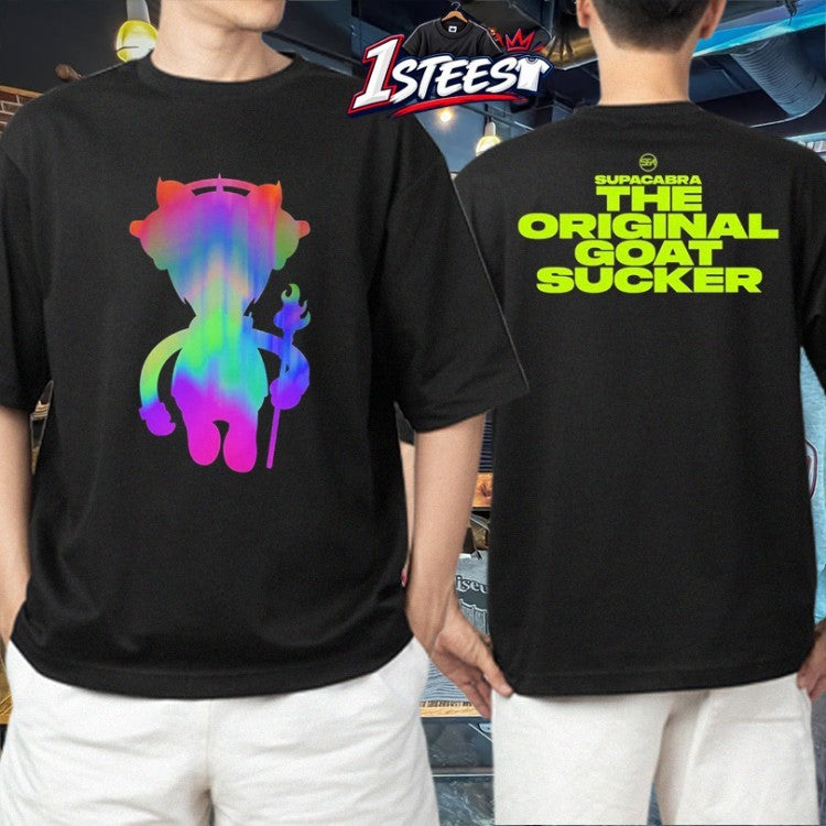 Super Furry Animals Supacabra The Goat Sucker T-Shirt