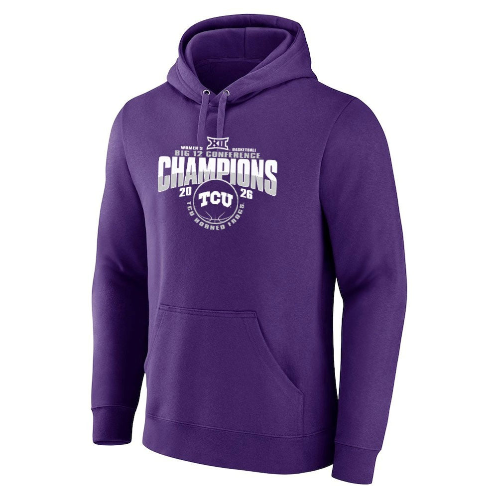 TCU Horned Frogs 2026 Big 12 Conference Women’s Basketball Champions Shirt
