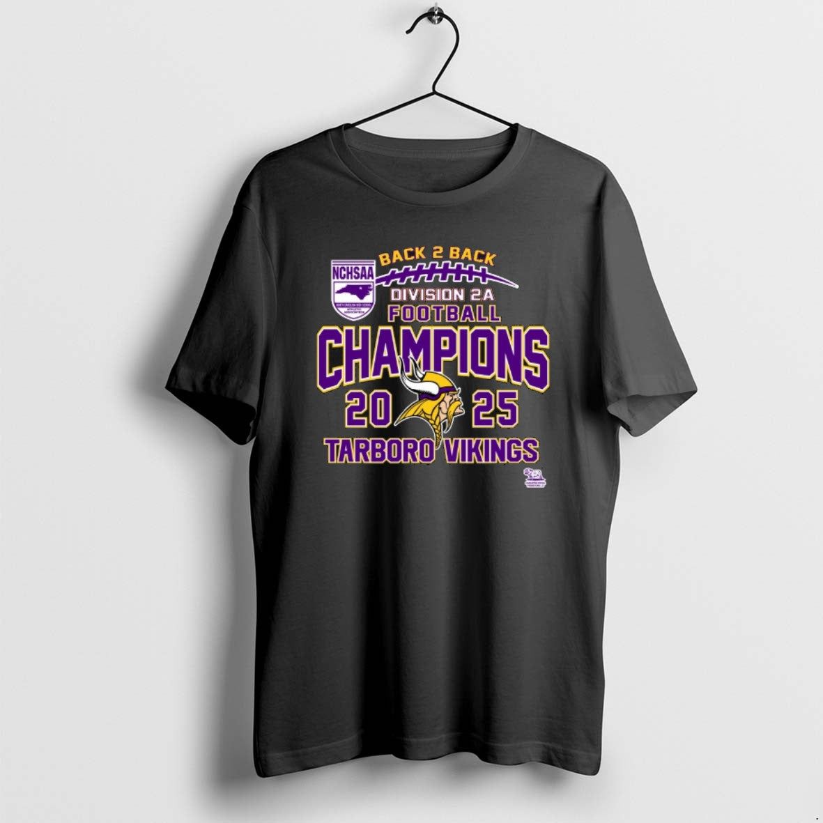 Official Tarboro Vikings 2025 Nchsaa Division 2a Football Champions T-Shirts, Hoodie, Sweatshirt | CoreVibeTees.com