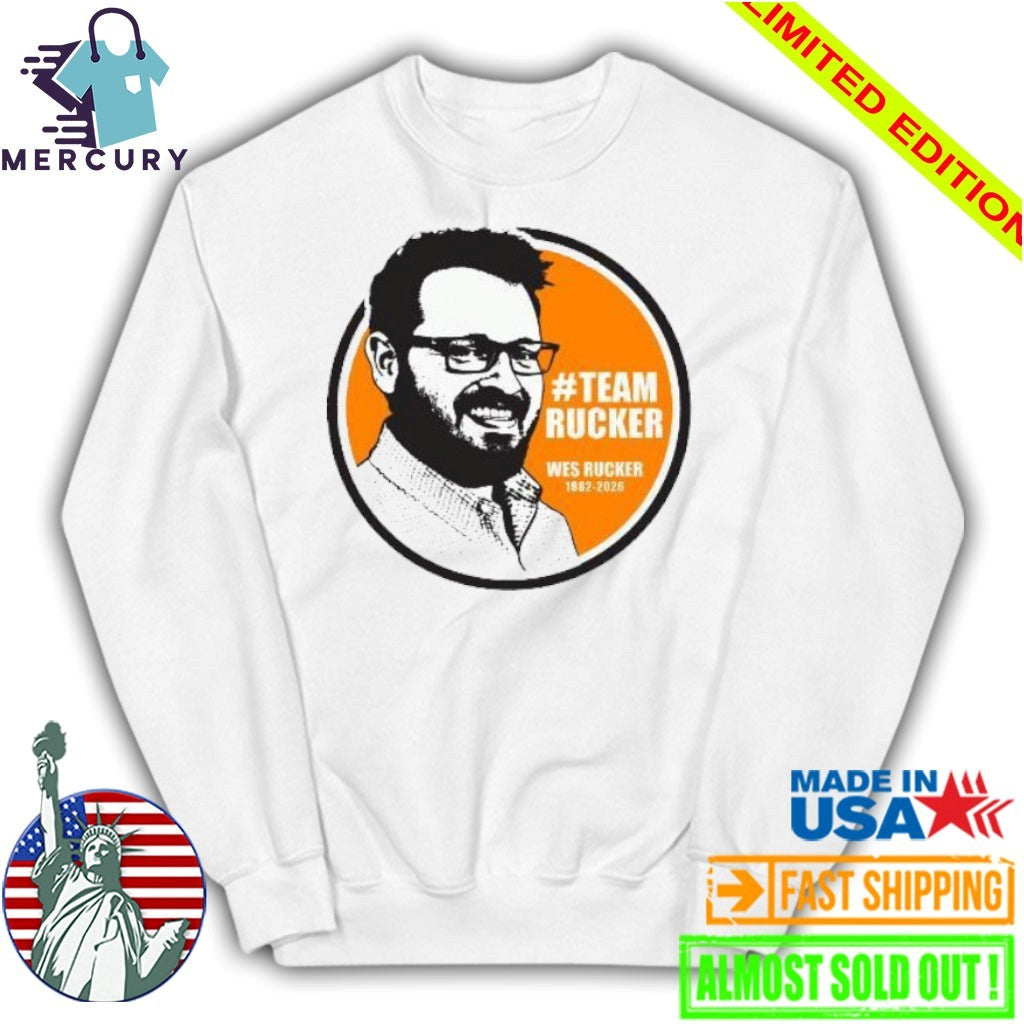 Team Rucker Wes Rucker 1982-2026 Memorial Shirt