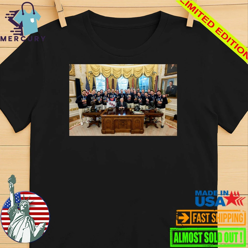 Team USA Men’s Hockey Team Visits White House Shirt
