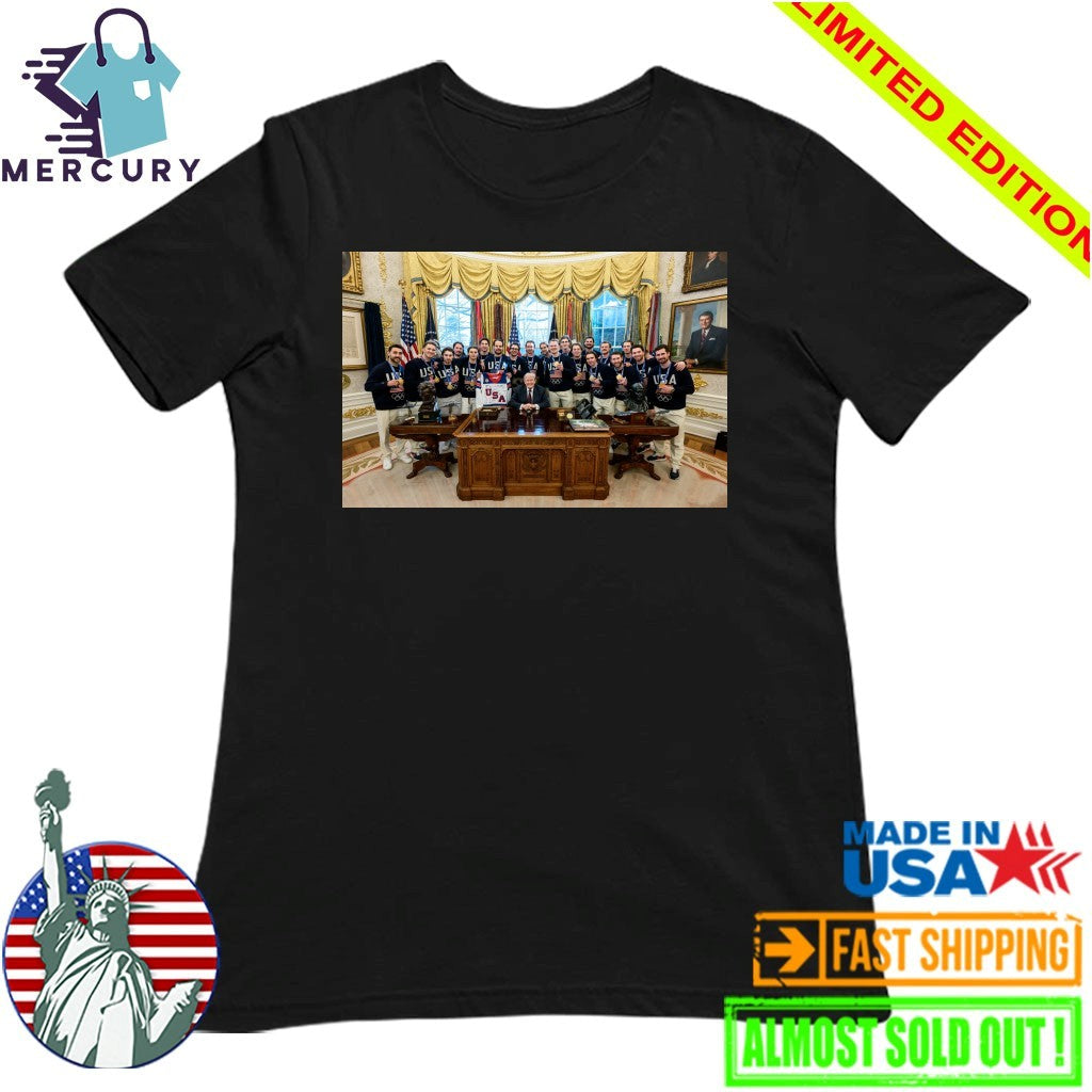 Team USA Men’s Hockey Team Visits White House Shirt