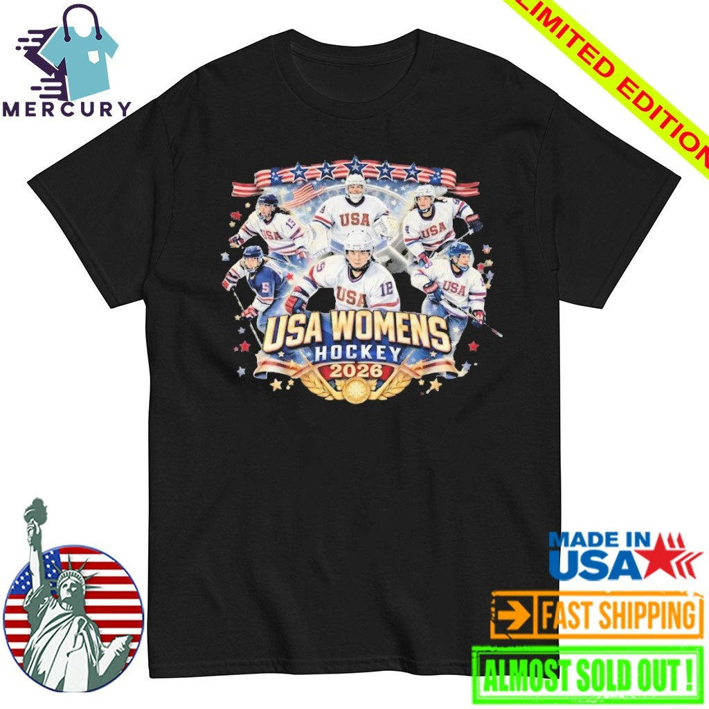 Team USA Womens Hockey 2026 Champions Shirt