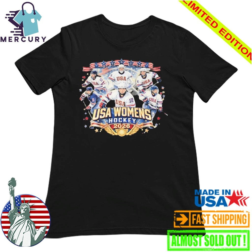 Team USA Womens Hockey 2026 Champions Shirt