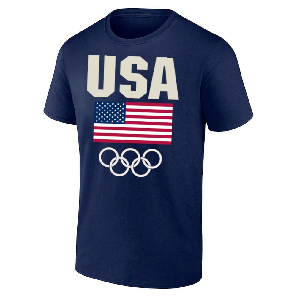 Team Usa Olympic Golf 2026 Usa Flag Shirt