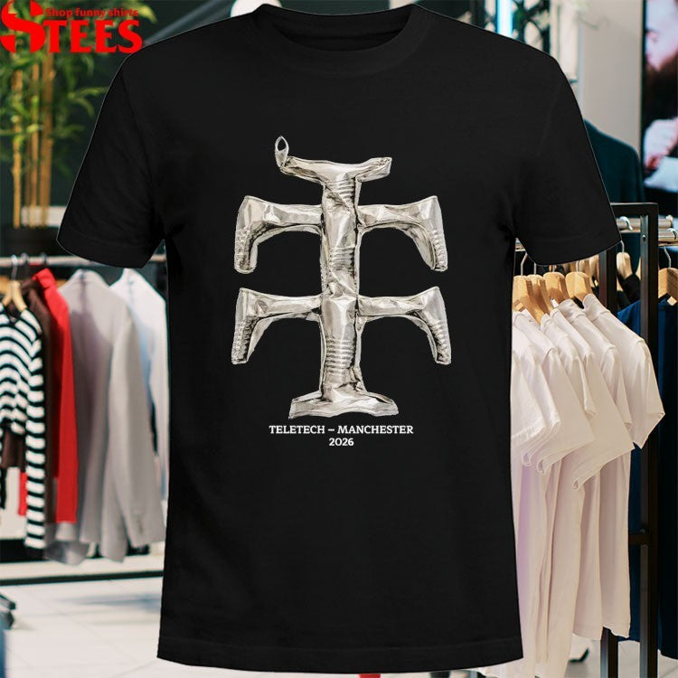 Teletech Crushed Can Manchester 2026 T-shirts