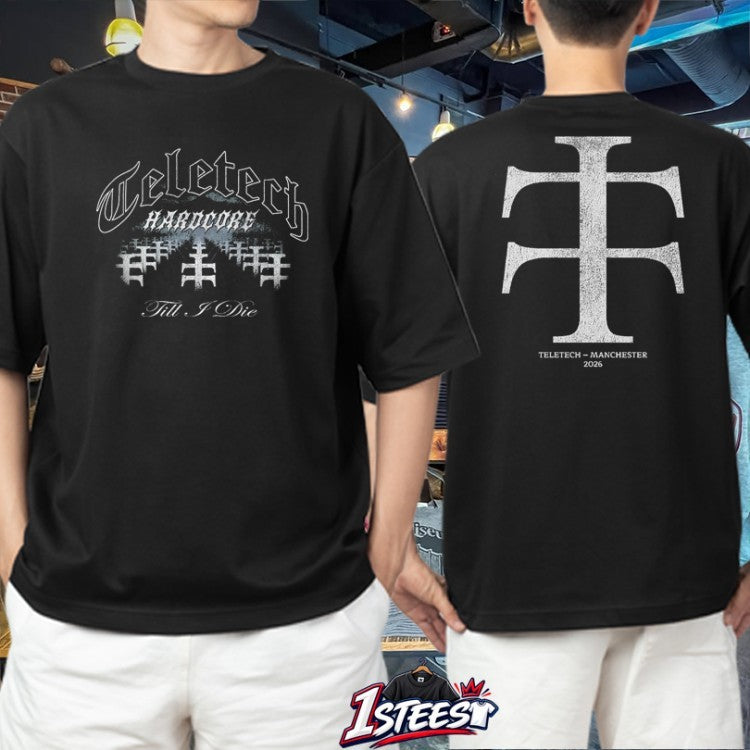 Teletech Hardcord Till I Die Gravestone Manchester 2026 T-shirts