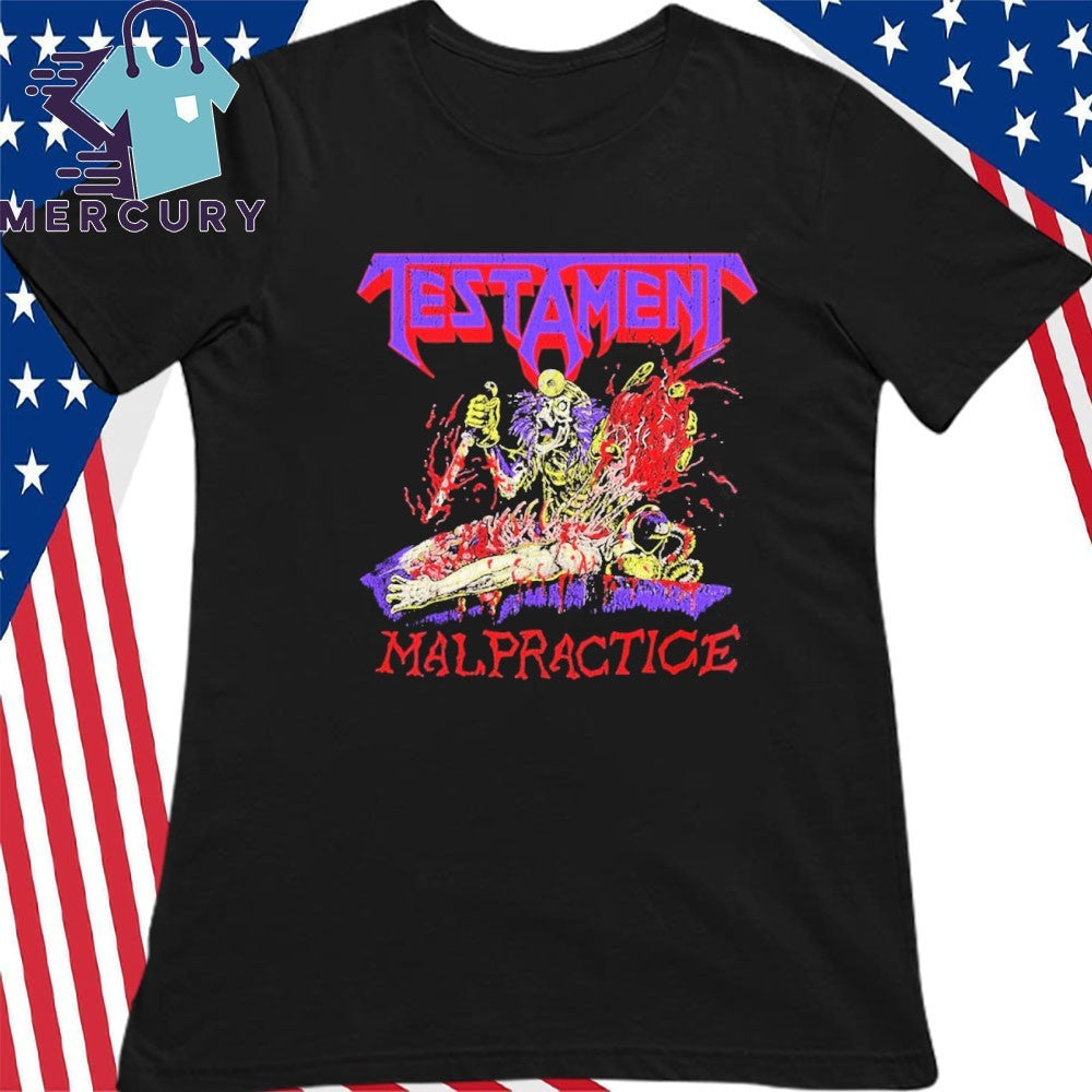Testament Souls Of Black Collection Malpractice Shirt