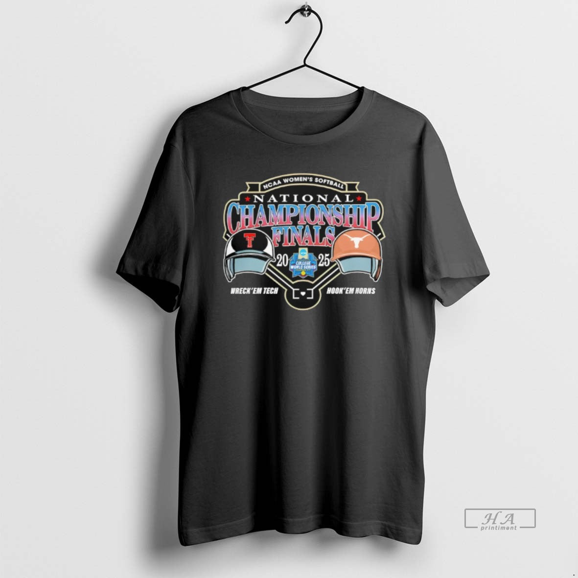 Official Texas Longhorns Vs Texas Tech Red Raiders 2025 Ncaa Softball Wcws Championship Finals Helmet T-Shirts, Hoodie,...