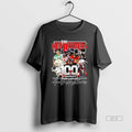 Official Texas Tech Red Raiders 100th Anniversary 1925 2025 Signatures T-Shirts, Hoodie, Sweatshirt | CoreVibeTees.com