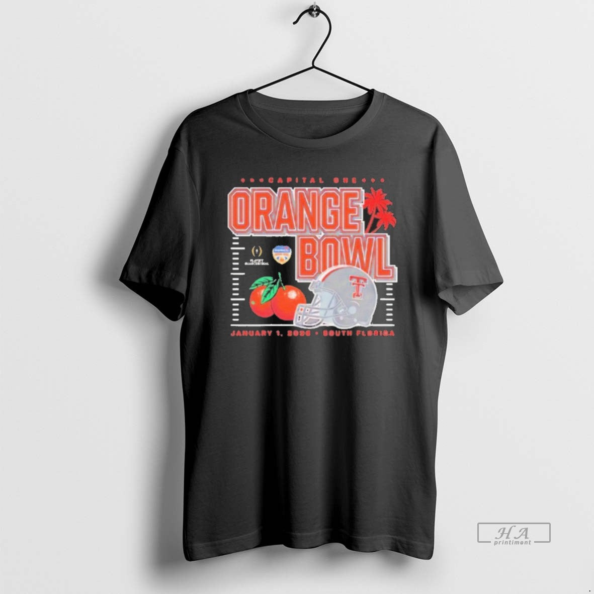 Official Texas Tech Red Raiders Capitail One Orange Bowl 2026 T-Shirts, Hoodie, Sweatshirt | CoreVibeTees.com