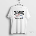 Official Texas Tech Red Raiders Vs Byu Cougars 2025 Big 12 Conference Champions T-Shirts, Hoodie, Sweatshirt