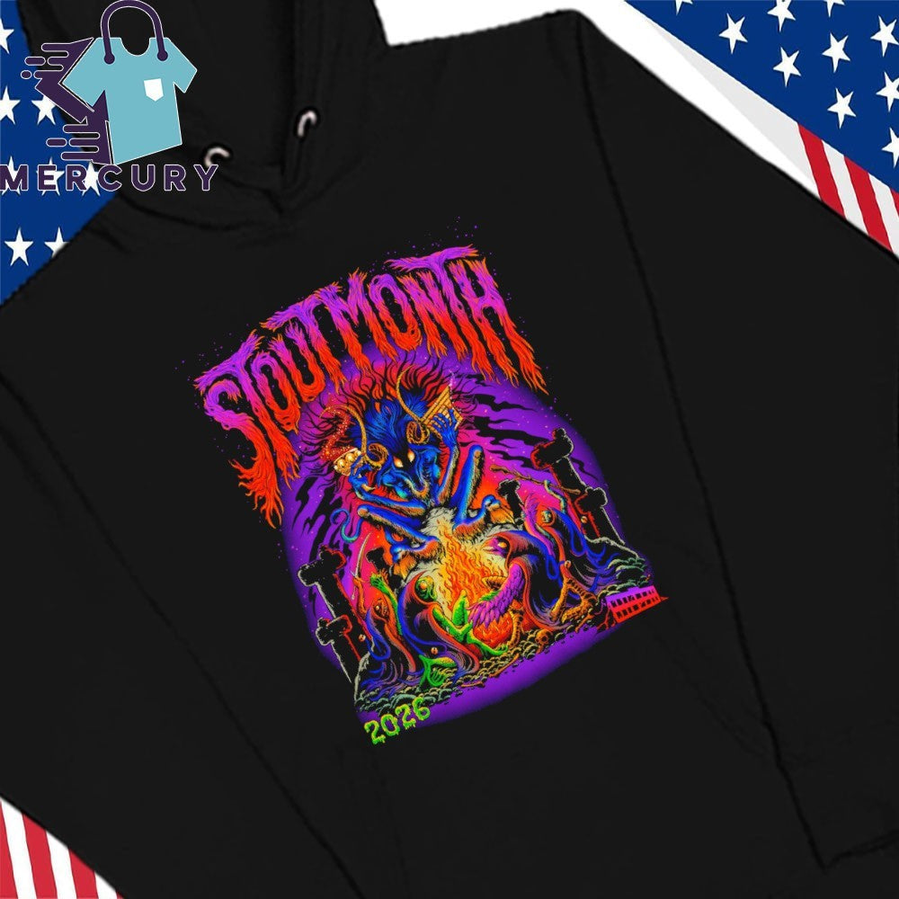 The 17th annual Stout Month 2026 Shirt