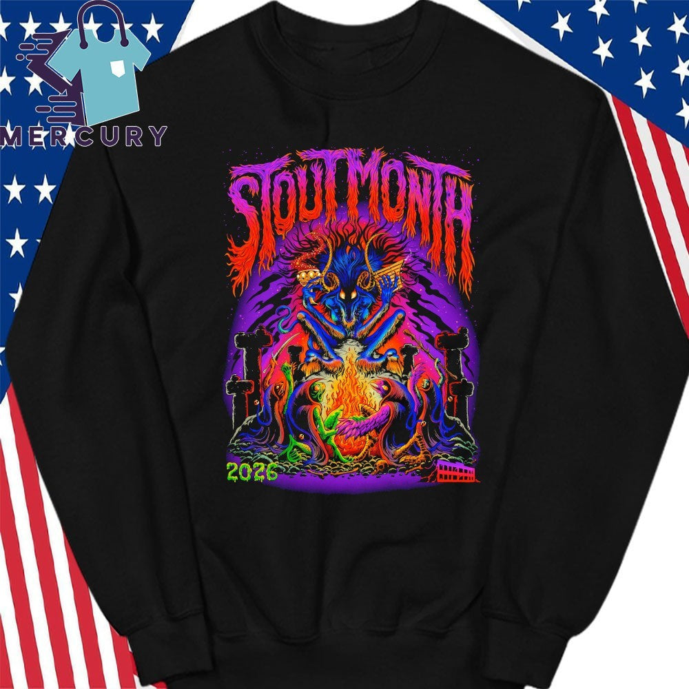 The 17th annual Stout Month 2026 Shirt