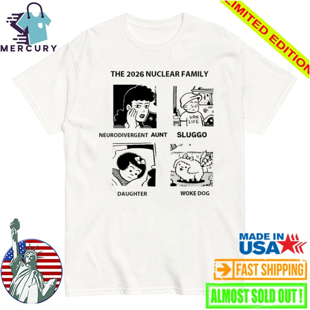 The 2026 Nuclear Family Sluggo Shirt