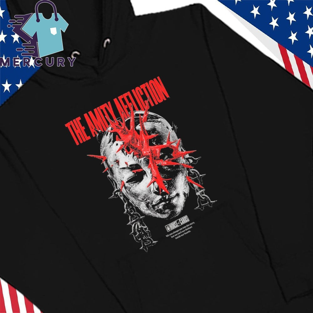 The Amity Affliction Head Cover Shirt