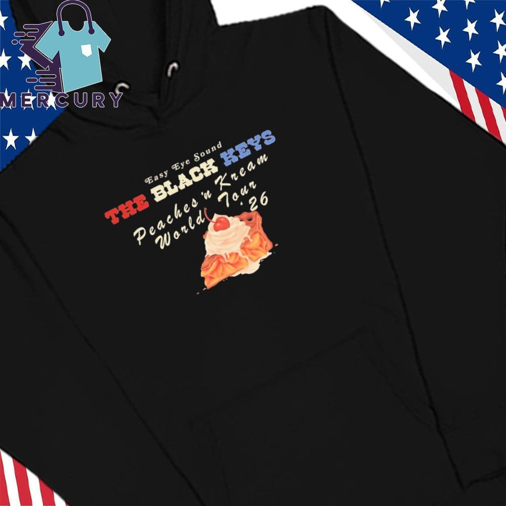 The Black Keys 2026 Tour Peaches N Kream World Tour Shirt