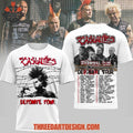 The Casualties Detonate Tour 2026 Shirt