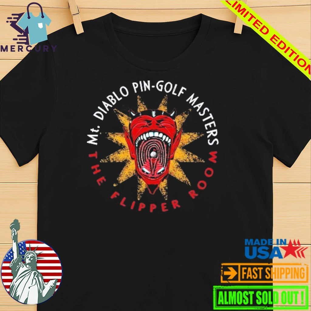 The Flipper Room Mt. Diablo Pin-Golf Masters Shirt