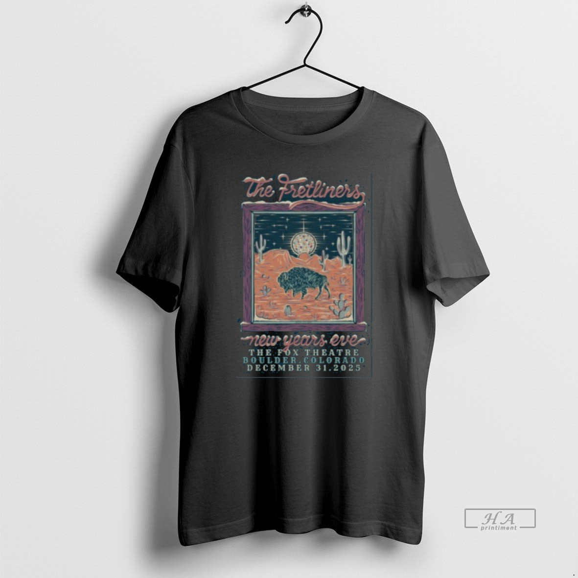 Official The Fretliners Dec 31 2025 Fox Theatre In Boulder Co T-Shirts, Hoodie, Sweatshirt | CoreVibeTees.com